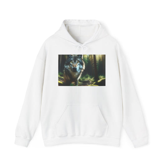 Sudadera con Capucha Wolf Nature - Unisex Heavy Blend™ para Amantes de los Animales